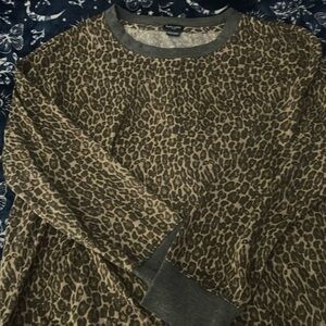 Splendid Xl pj top leopard